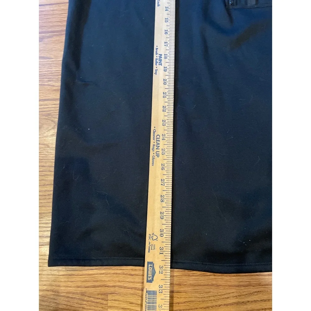 The North Face Mens Quarter Zip Pullover XXL Black Fleece Lined Chest Pocket
